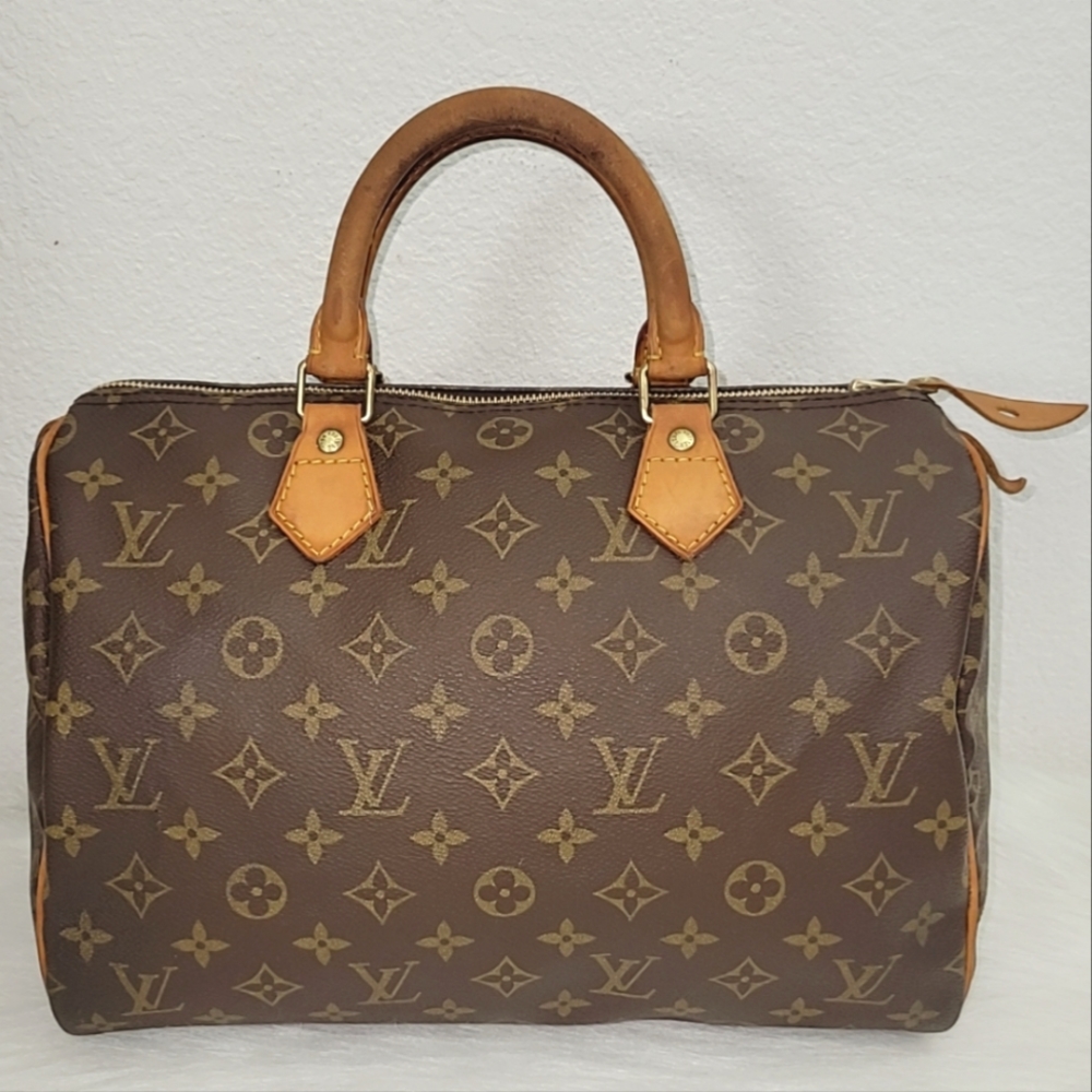Louis Vuitton Brown Monogram Travel Bag